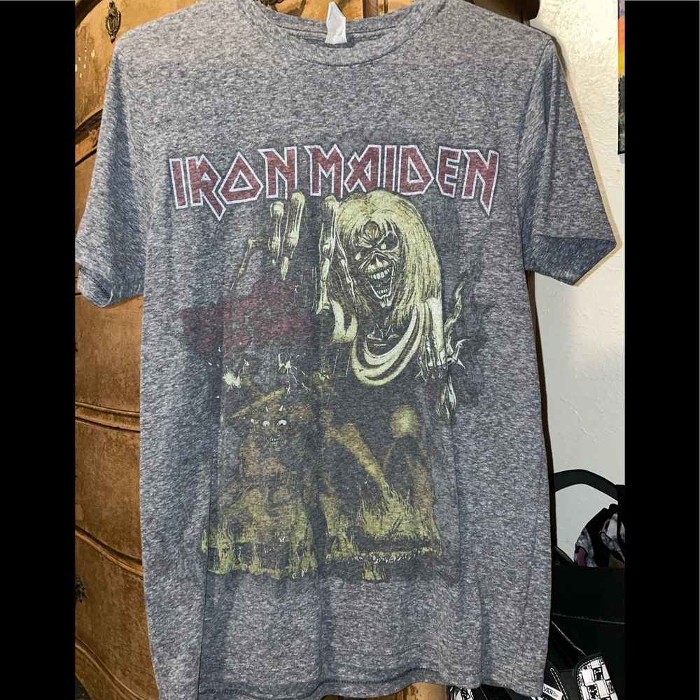 iron maiden t-shirt